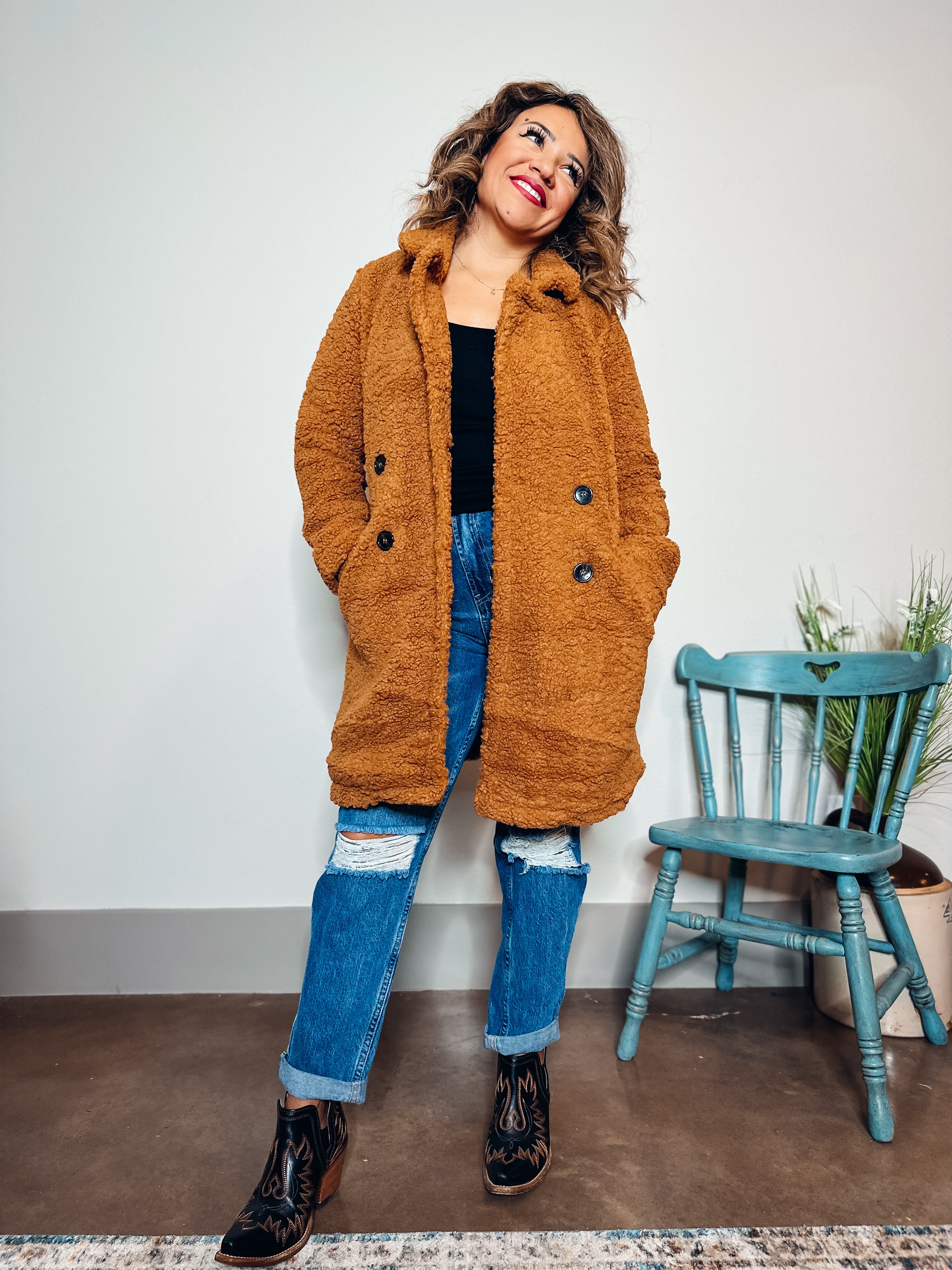 Windsor store teddy coat